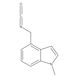 4-(isocyanatomethyl)-1-methyl-1H-indole Structure