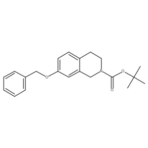 tert-butyl 7-(benzyloxy)-3,4-dihydroisoquinoline-2(1H)-carboxylate Structure