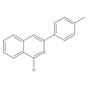 3-(4-Methylphenyl)phthalazin-3-ium-1-olate Structure