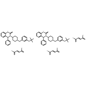 Afacifenacin sesquifumarate结构式