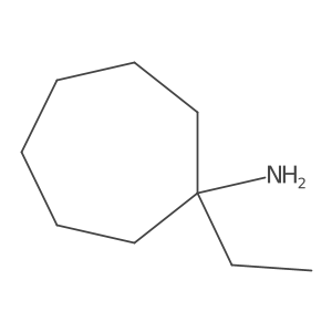 1-Ethylcycloheptan-1-amine结构式