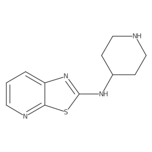 N-(piperidin-4-yl)thiazolo[5,4-b]pyridin-2-amine Structure