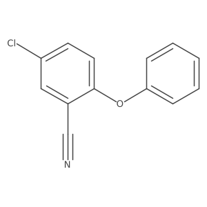 5-Chloro-2-phenoxybenzonitrile Structure