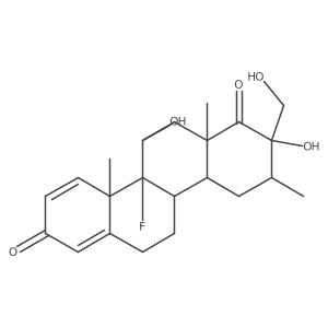 16alpha-Homo 2-(Hydroxymethyl)betamethasone结构式