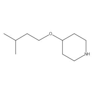 4-(3-Methylbutoxy)piperidine Structure