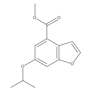 Methyl 6-isopropoxybenzofuran-4-carboxylate Structure