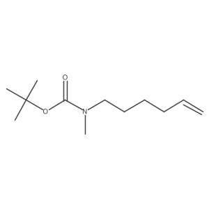 Hex-5-enyl-methyl-carbamic acid tert-butyl ester Structure