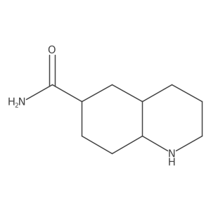 Decahydroquinoline-6-carboxamide结构式