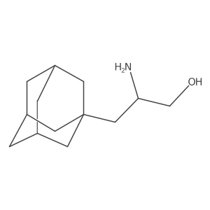 3-(Adamantan-1-yl)-2-aminopropan-1-ol结构式