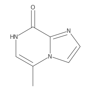 5-Methyl-imidazo[1,2-a]pyrazin-8-ol结构式