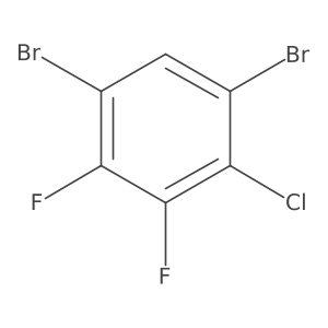 1-Chloro-4,6-dibromo-2,3-difluorobenzene Structure