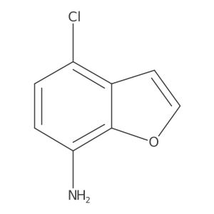 4-Chloro-1-benzofuran-7-amine结构式