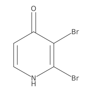 2,3-dibromo-1H-pyridin-4-one Structure