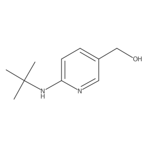 (6-(tert-Butylamino)pyridin-3-yl)methanol结构式