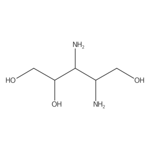 2,3-Diamino-2,3-dideoxyxylitol结构式