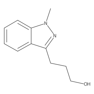3-(1-methyl-1H-indazol-3-yl)propan-1-ol Structure
