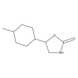 5-(4-Methylcyclohexyl)-1,3-oxazolidin-2-one结构式