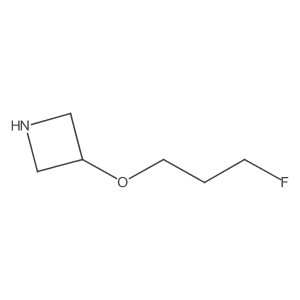 3-(3-Fluoropropoxy)azetidine结构式