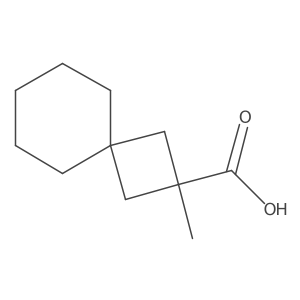 2-Methylspiro[3.5]nonane-2-carboxylic acid Structure