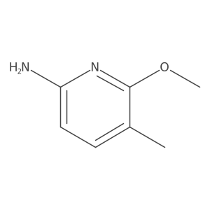 6-Methoxy-5-methylpyridin-2-amine结构式
