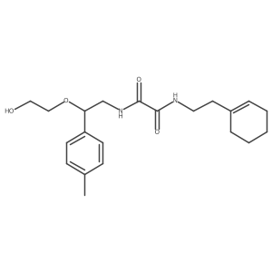 N1-(2-(cyclohex-1-en-1-yl)ethyl)-N2-(2-(2-hydroxyethoxy)-2-(p-tolyl)ethyl)oxalamide Structure