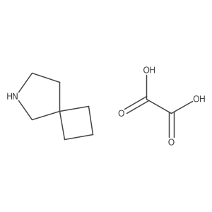 6-Aza-spiro[3.4]octane oxalate结构式