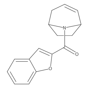 benzofuran-2-yl((1R,5S)-8-azabicyclo[3.2.1]oct-2-en-8-yl)methanone Structure
