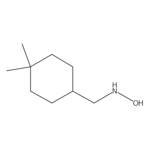N-[(4,4-dimethylcyclohexyl)methyl]hydroxylamine结构式