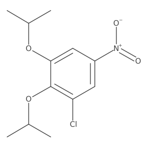 1-Chloro-5-nitro-2,3-bis(propan-2-yloxy)benzene Structure