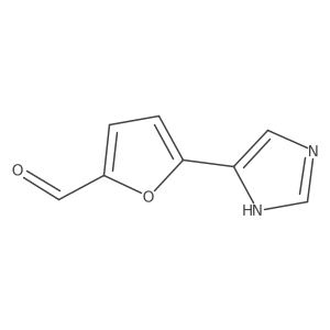 5-(1H-Imidazol-4-YL)furan-2-carbaldehyde Structure