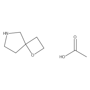 1-Oxa-6-azaspiro[3.4]octane acetate结构式