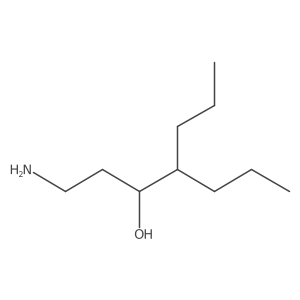 (3S)-1-amino-4-propylheptan-3-ol结构式