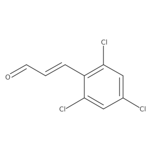 3-(2,4,6-Trichlorophenyl)prop-2-enal结构式