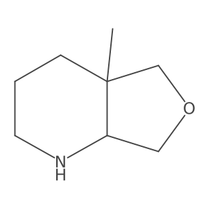 4A-methyloctahydrofuro[3,4-b]pyridine结构式