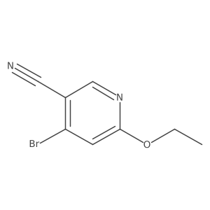 4-Bromo-6-ethoxynicotinonitrile Structure