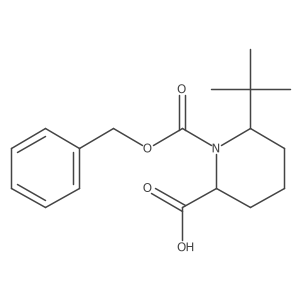 1-[(Benzyloxy)carbonyl]-6-tert-butylpiperidine-2-carboxylic acid Structure