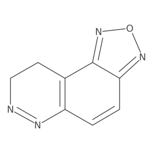 8,9-Dihydro-[1,2,5]oxadiazolo[3,4-f]cinnoline Structure
