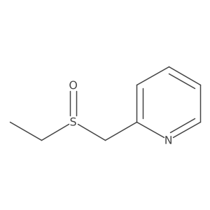 2-[(Ethylsulfinyl)methyl]pyridine Structure