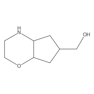 ((4AR,6S,7aS)-octahydrocyclopenta[b][1,4]oxazin-6-yl)methanol结构式