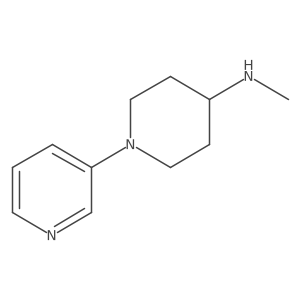N-methyl-1-pyridin-3-ylpiperidin-4-amine Structure