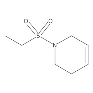 1-(Ethylsulfonyl)-1,2,3,6-tetrahydropyridine结构式