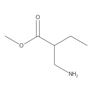 methyl (2S)-2-(aminomethyl)butanoate Structure