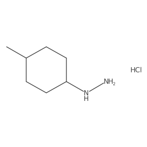 (4-Methylcyclohexyl)hydrazine hydrochloride Structure