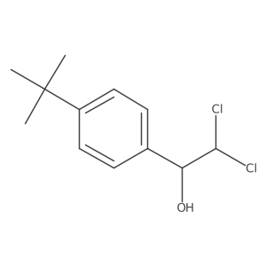 1-(4-(Tert-butyl)phenyl)-2,2-dichloroethanol Structure