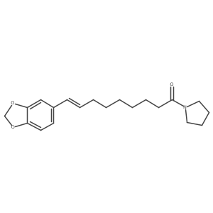 1-[(8E)-9-(3,4-methylenedioxyphenyl)-8-nonenoyl]pyrrolidine Structure