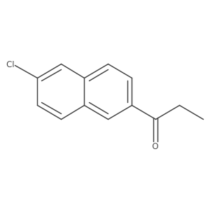 1-(6-Chloronaphthalen-2-yl)propan-1-one Structure