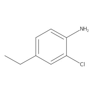 2-Chloro-4-ethylaniline Structure