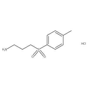3-(Toluene-4-sulfonyl)propylamine hydrochloride Structure