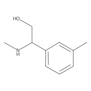 2-(Methylamino)-2-(m-tolyl)ethanol Structure