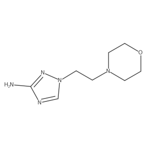 1-[2-(Morpholin-4-YL)ethyl]-1H-1,2,4-triazol-3-amine Structure